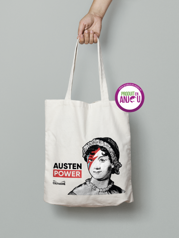 Tote bag feministe Austen Power