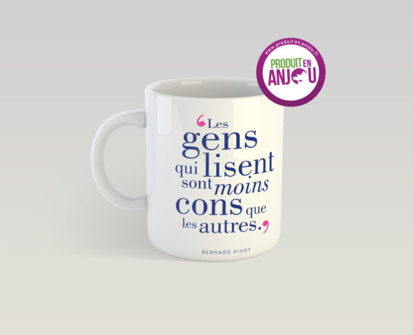 Mug citation littéraire pivot drole